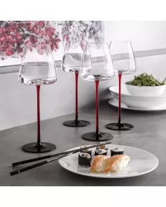 Red wine glasses MIDARIA