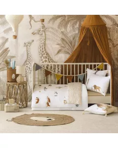 Bed linen set for babies SAFARI