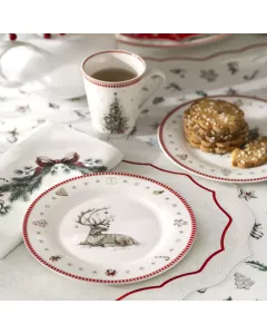Dessert plate SNOWFUN