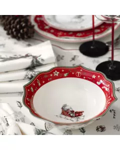 Salad plate SNOWFUN