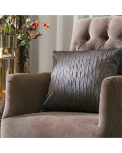 Decorative pillow Mariposa brown