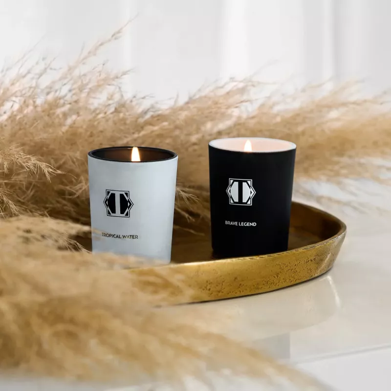 Travel scented candle set TROPICAL WATER 