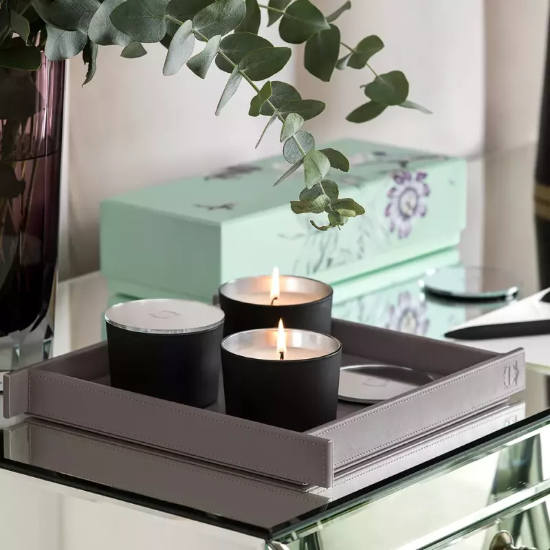 Scented candle set ALFABIA
