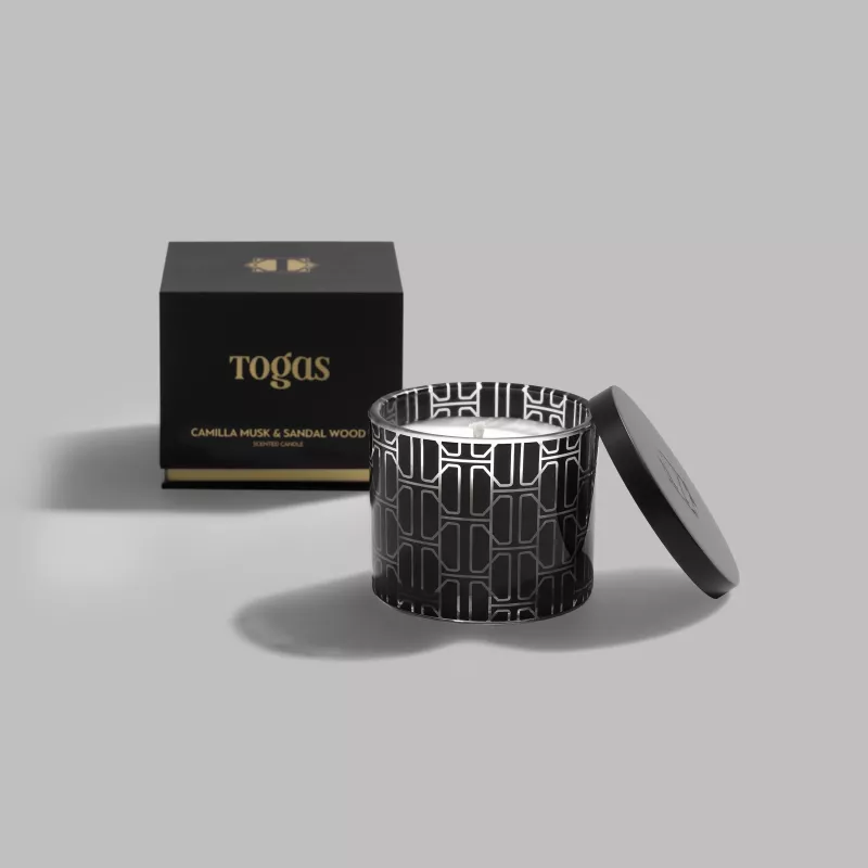 Scented candle SANDALWOOD & CAMILLA