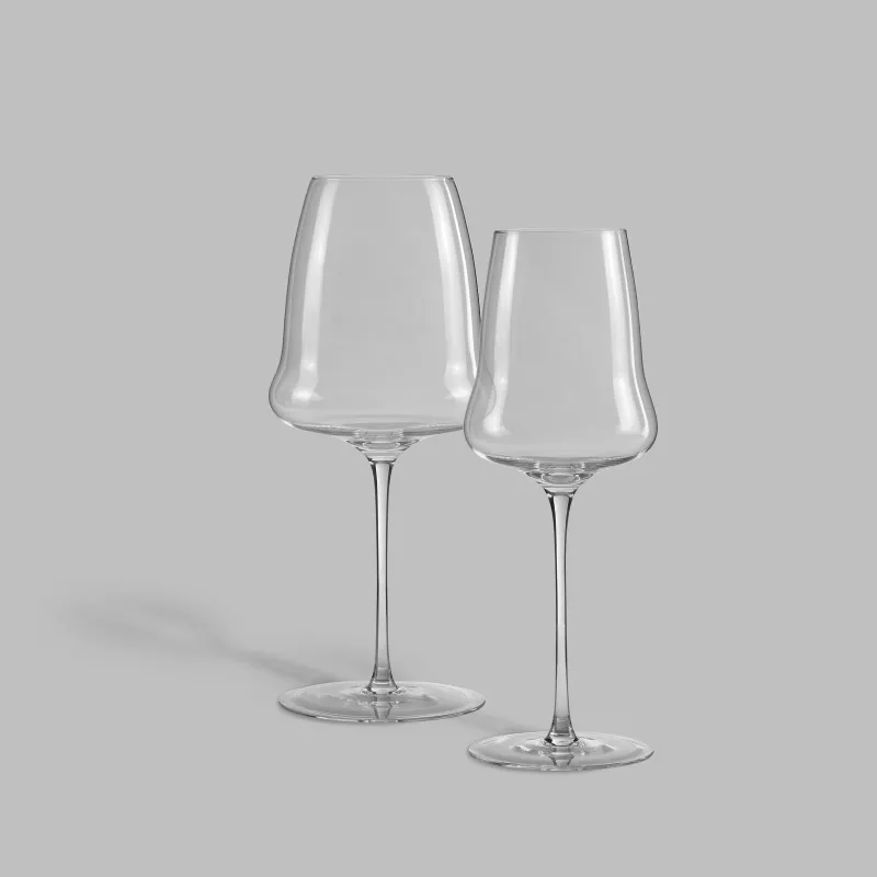 Red wine glasses ELBER