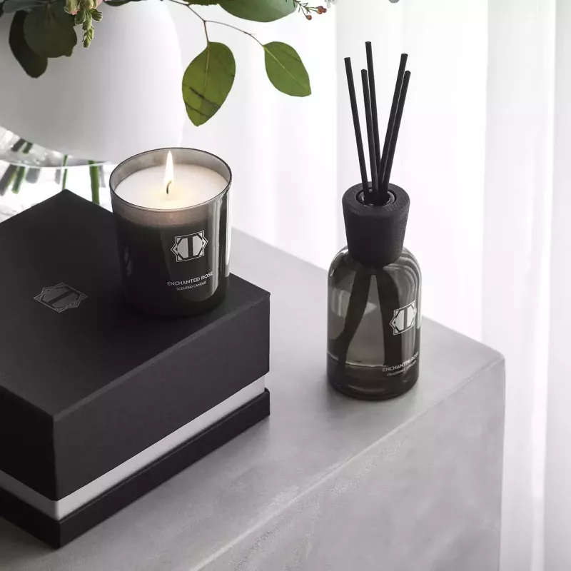 Home fragrance set  ROSE & WHITE MUSK