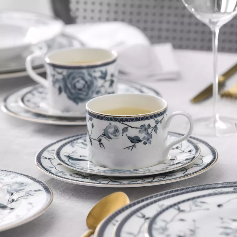 Tea Cup and Saucer set FIORE  