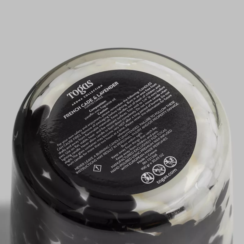 Scented candle FRENCH CEDAR AND LAVENDER