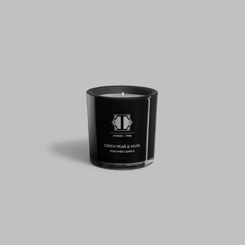 Scented candle GREEN PEAR AND MUSK