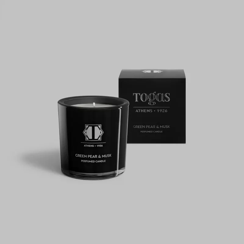 Scented candle GREEN PEAR AND MUSK