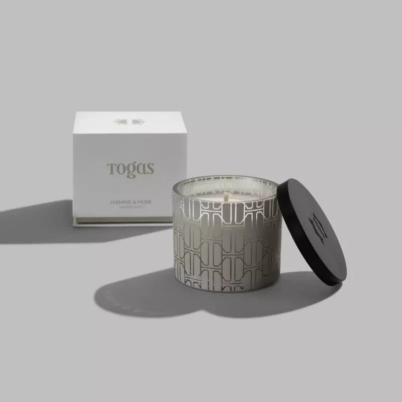 Scented candle JASMINE & MUSK