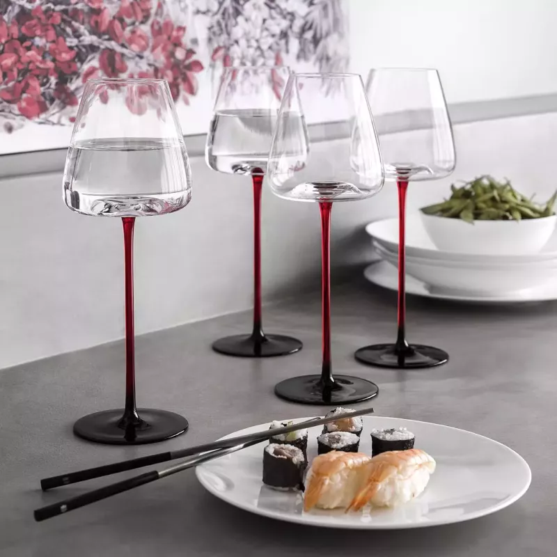 Red wine glasses MIDARIA