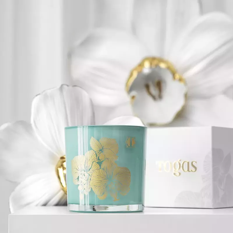 Scented candle APRICOT AND OAT