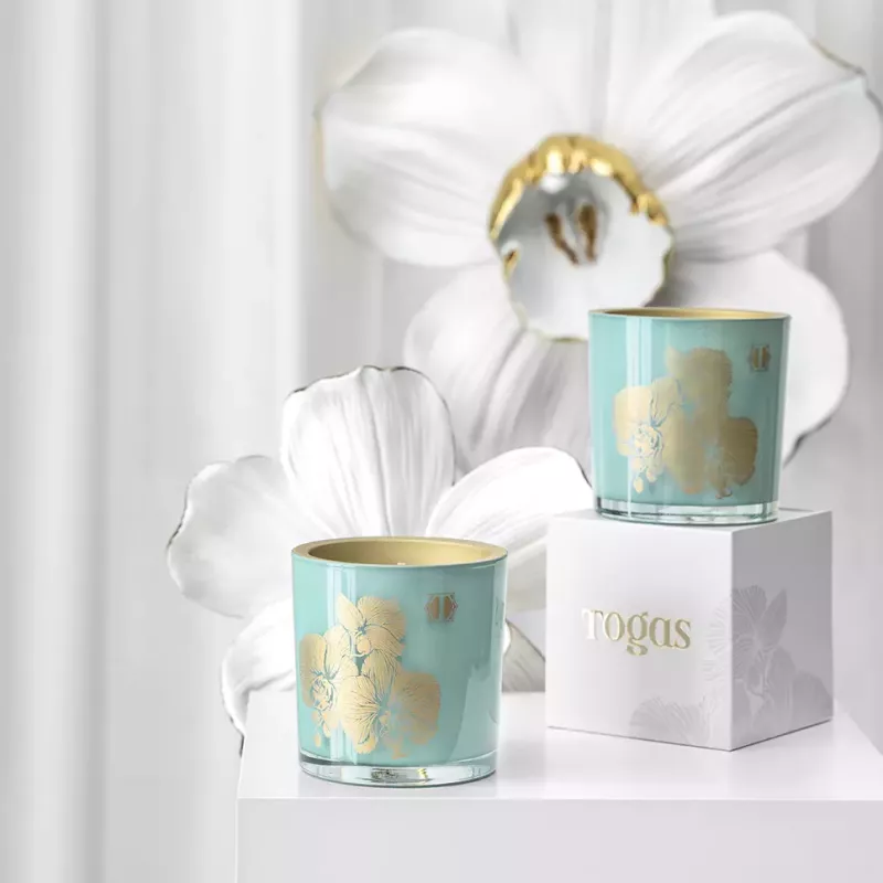 Scented candle APRICOT AND OAT