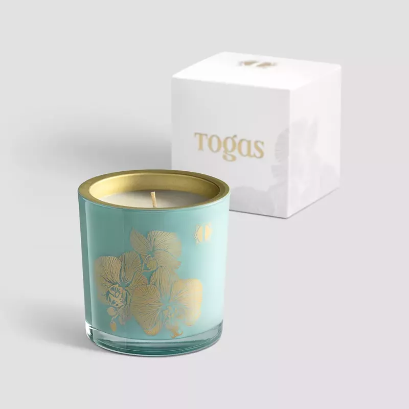 Scented candle APRICOT AND OAT