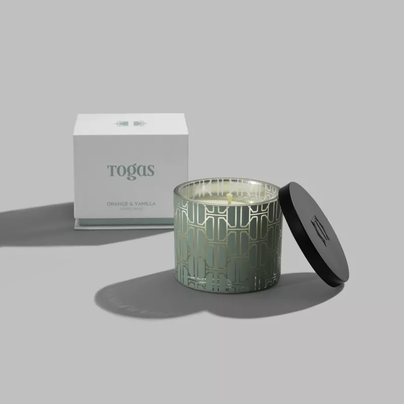 Scented candle ORANGE & VANILLA