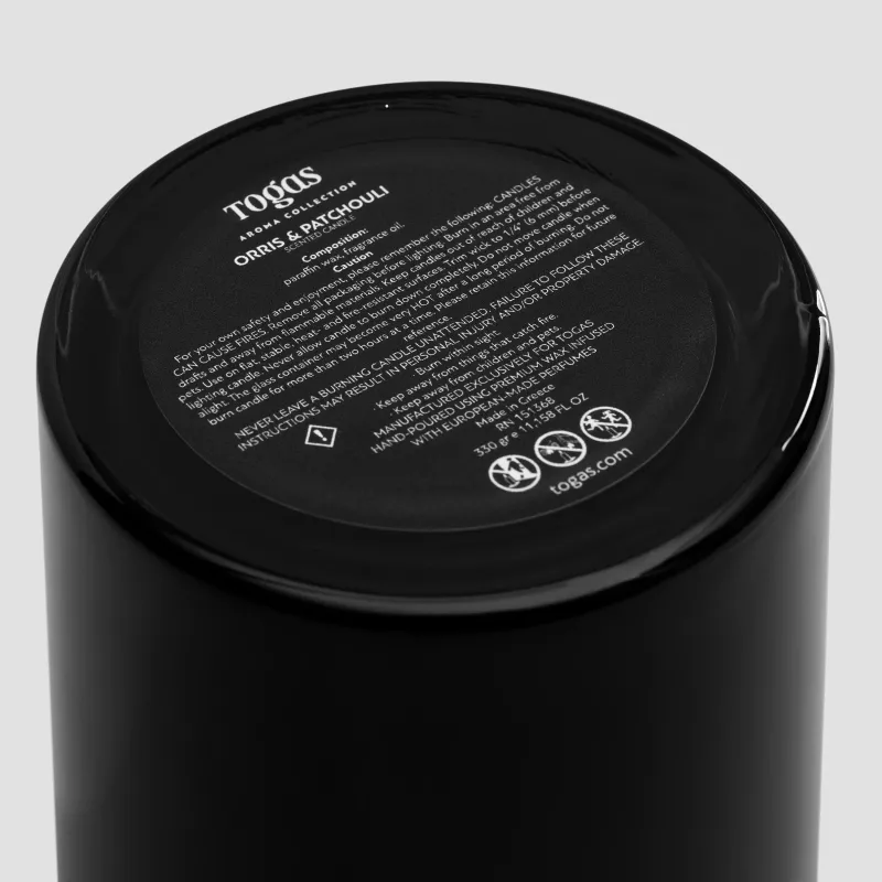 Scented candle ORRIS AND PATCHOULI
