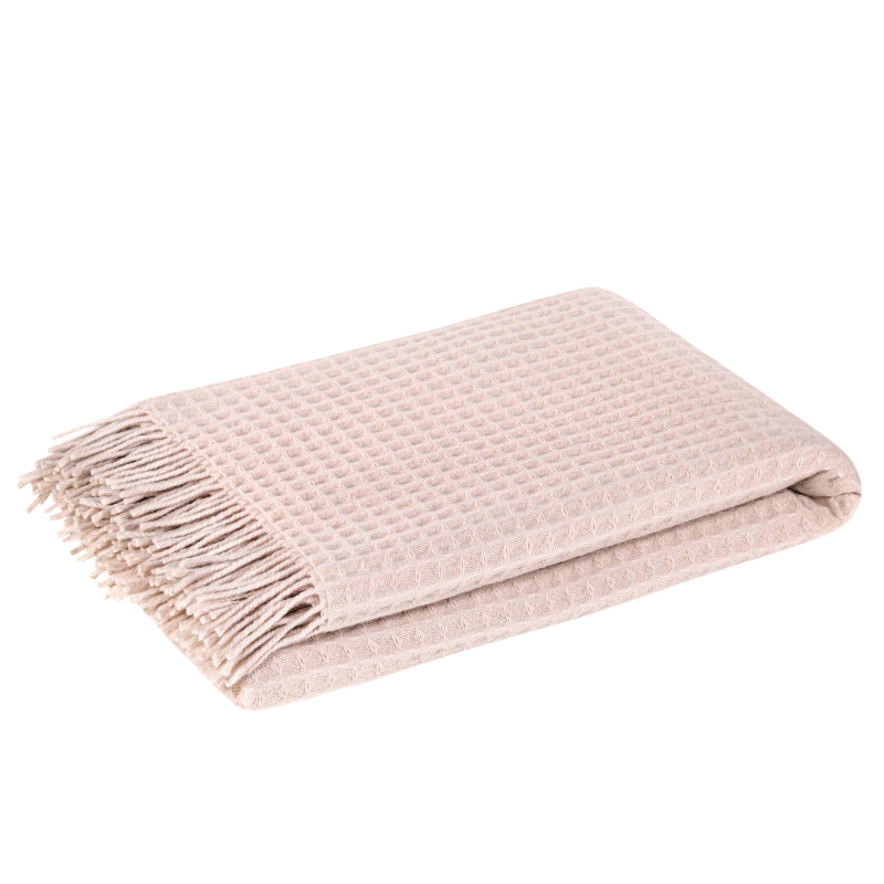 Throw Rialto light pink