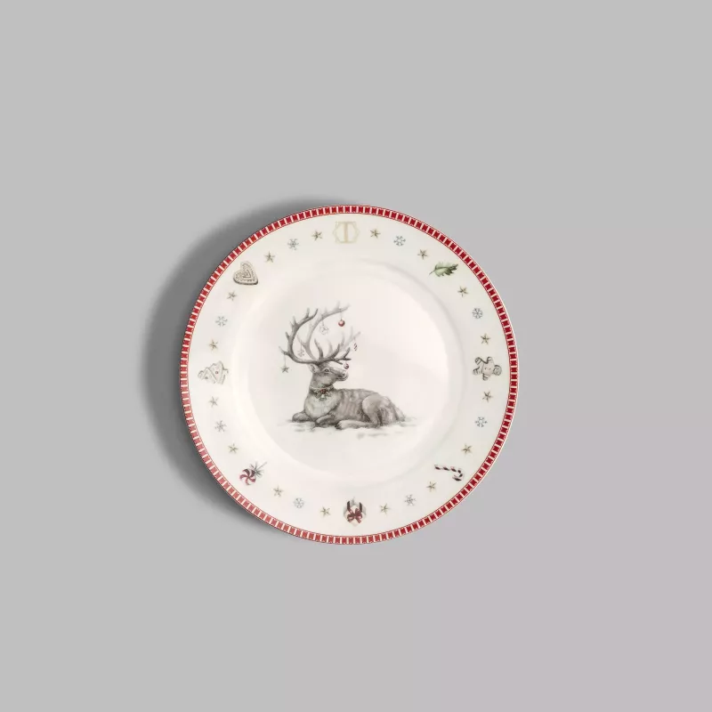 Dessert plate SNOWFUN