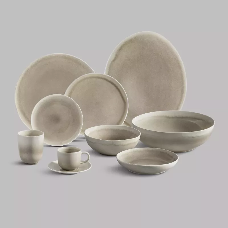 Oval dish TOMITA