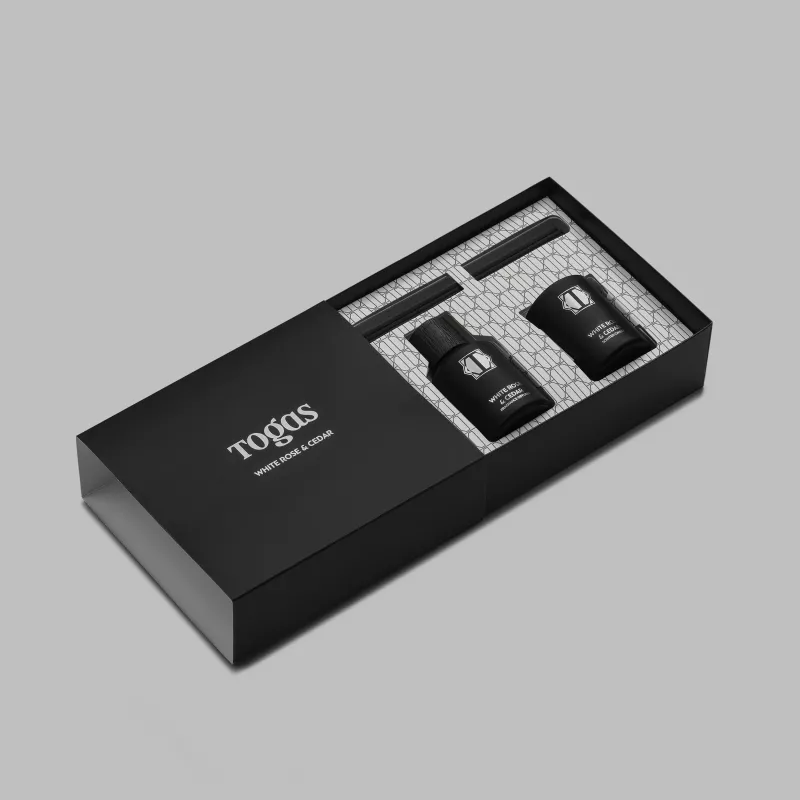 Home fragrance set WHITE ROSE & CEDAR
