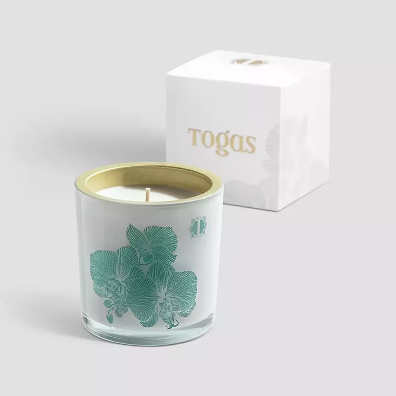 Scented candle WOODY SAFFROM OZNU