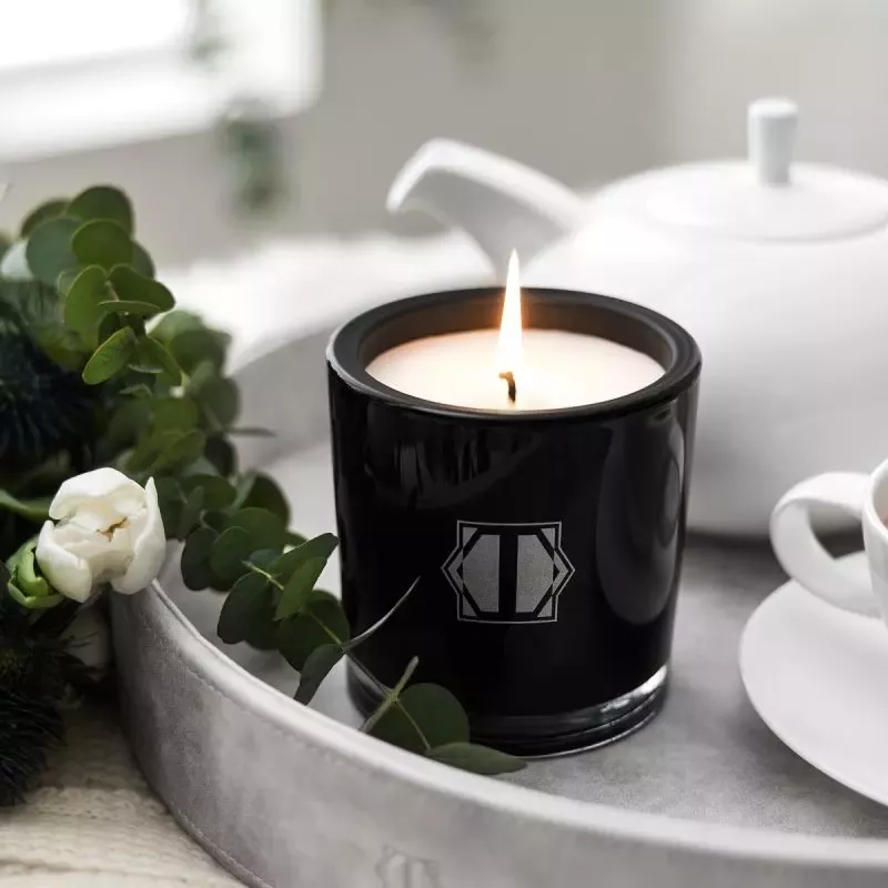 Scented candle SET ROSE & WHITE MUSKUS
