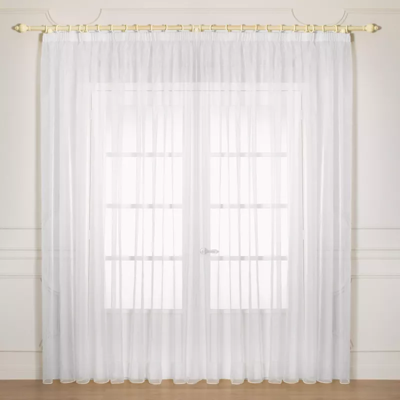 Organza white 