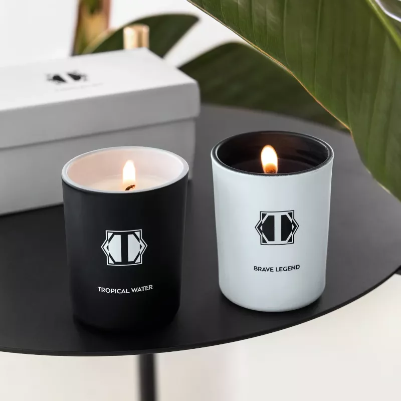 Travel scented candle set  TROPICAL WATER 