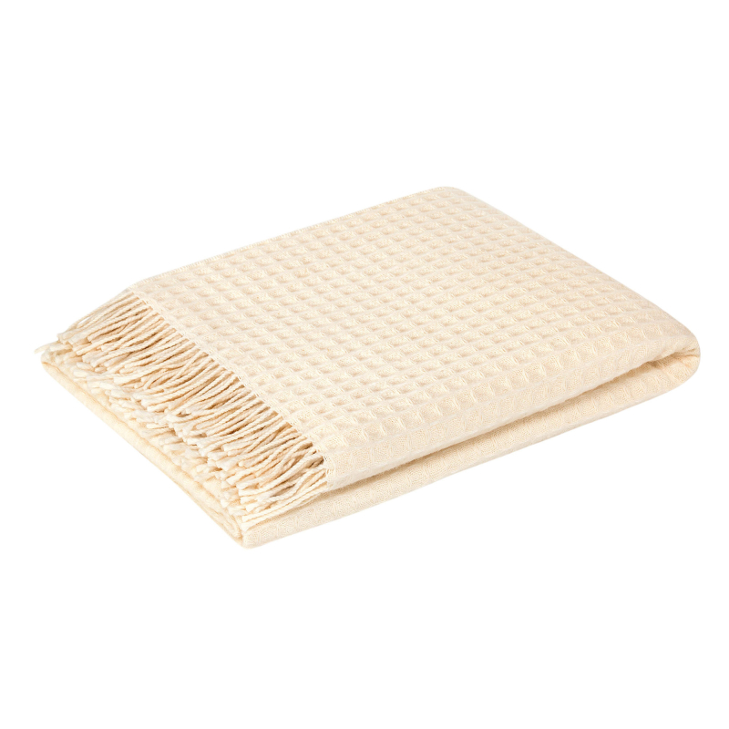 Throw Rialto ivory