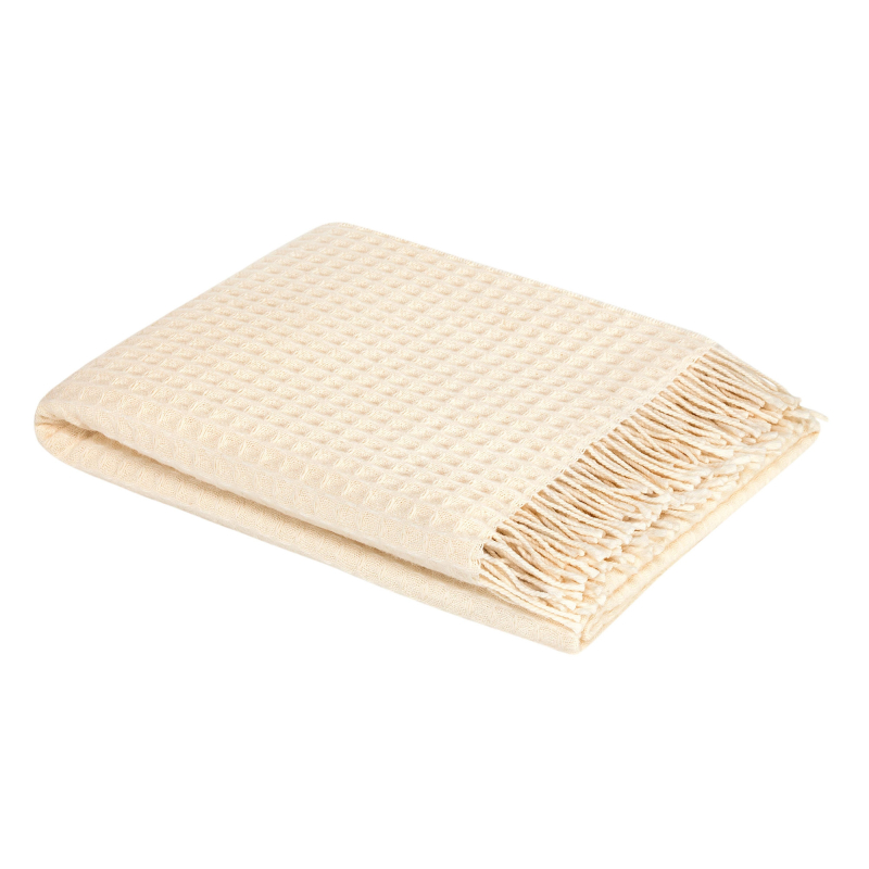 Throw Rialto ivory