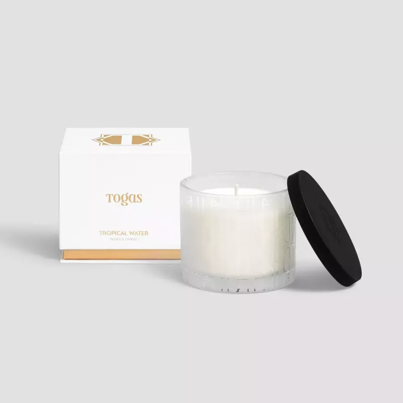 Scented candle TROPICAL WATER 