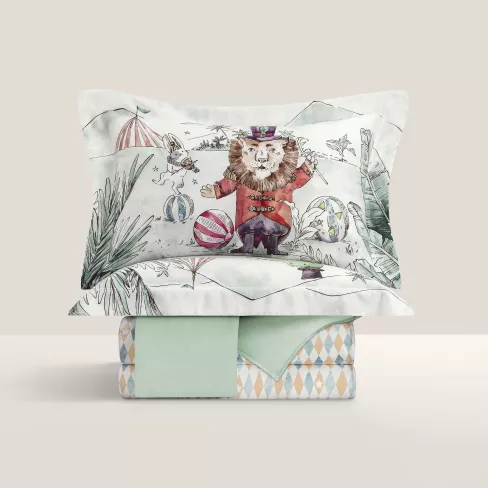 Bed linen set for babies CIRCUS