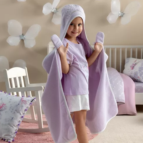 Hooded towel FALLENA