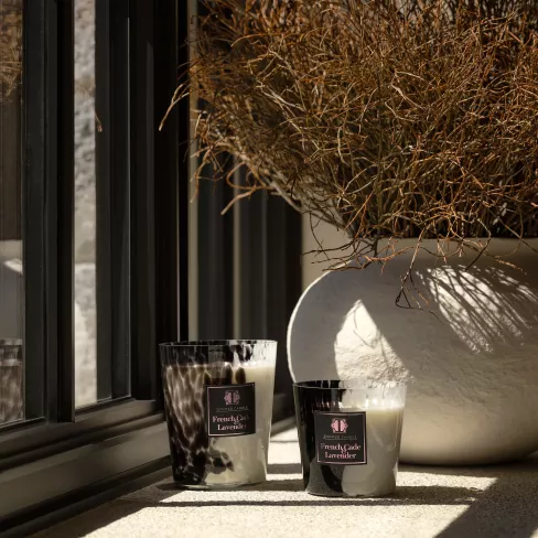 Scented candle FRENCH CEDAR AND LAVENDER