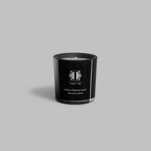 Scented candle GREEN PEAR AND MUSK