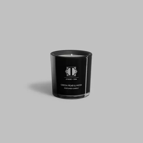 Scented candle GREEN PEAR AND MUSK