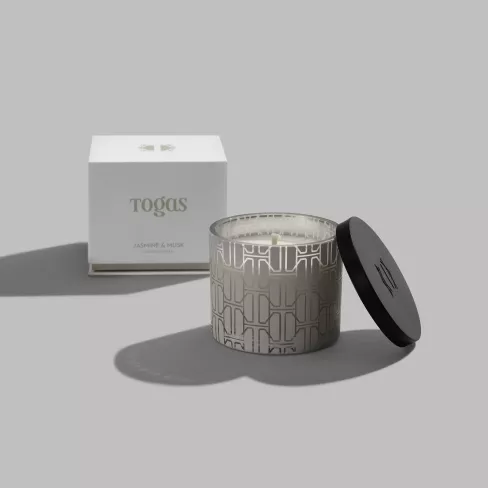 Scented candle JASMINE & MUSK