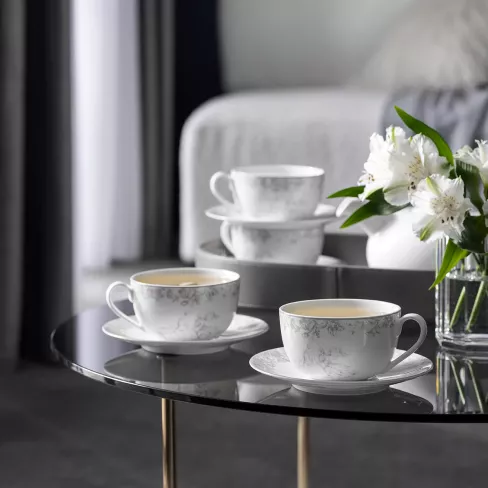 Tea Cup and Saucer set MARTINELLI SENTIMENT