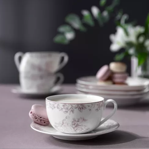 Tea Cup and Saucer set MARTINELLI SENTIMENT