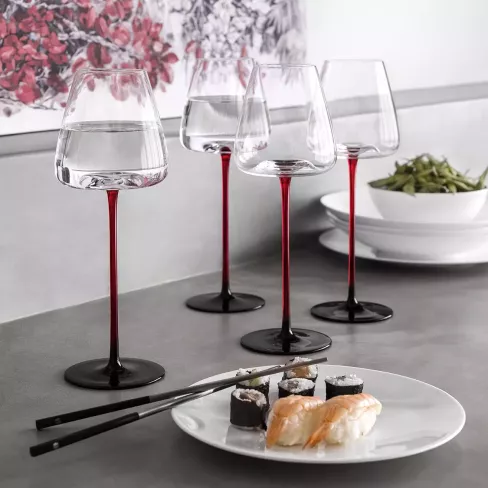 Red wine glasses MIDARIA