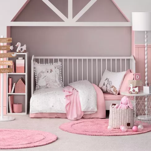 Bed linen set for babies KITTY